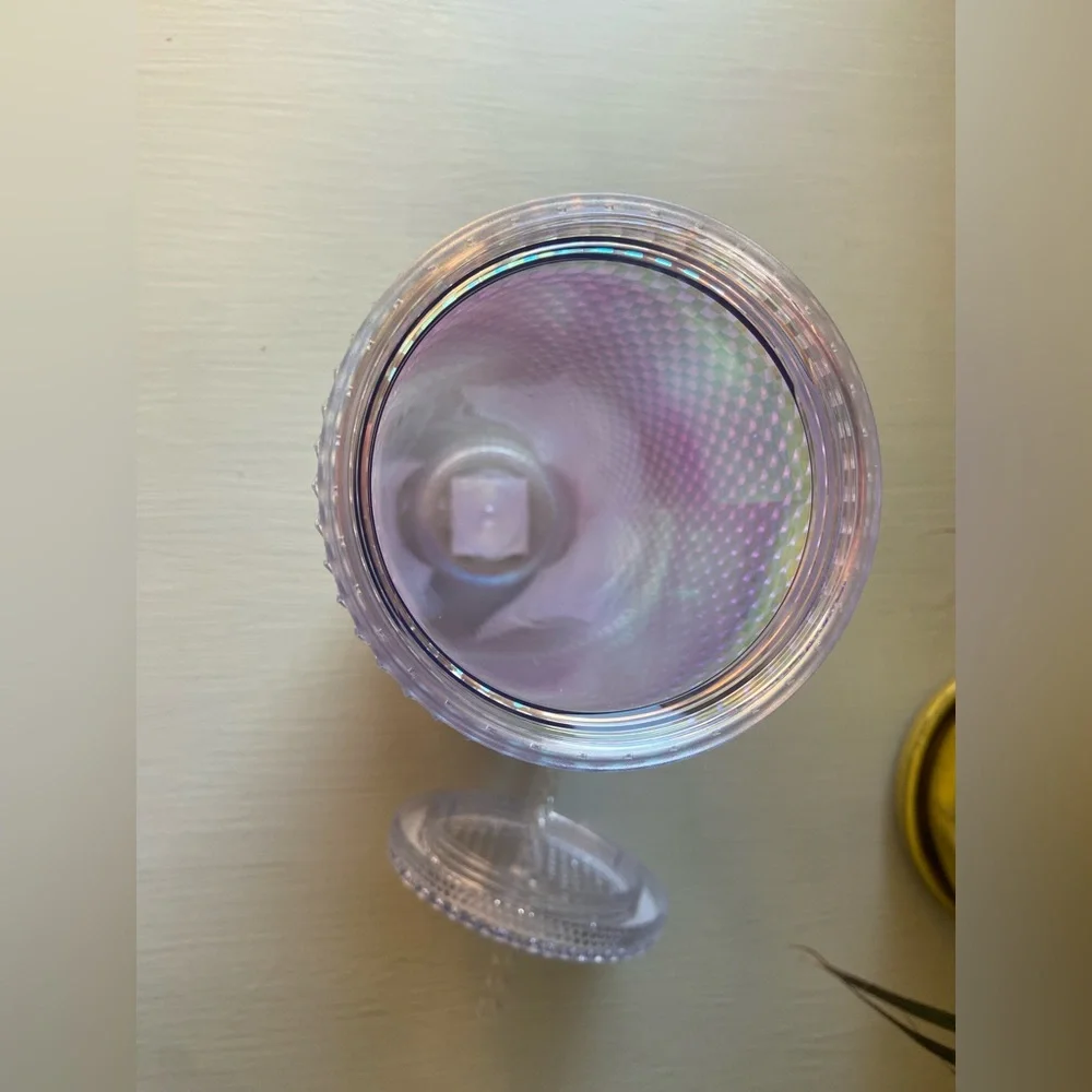 NEW Starbucks Iridescent Bling Unicorn Studded Tumbler Cup